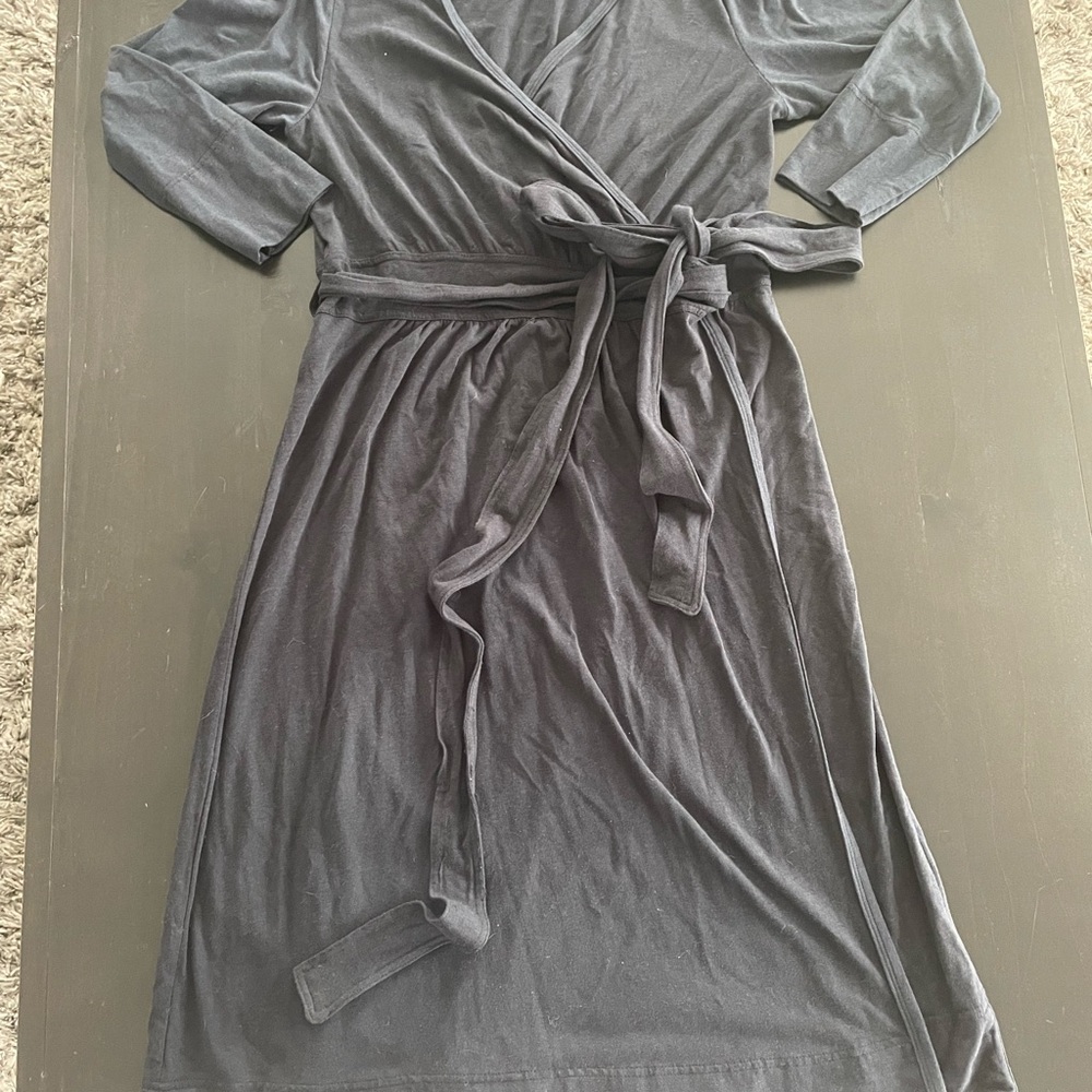Carve designs black wrap dress